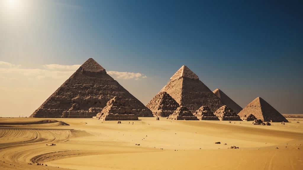 египетские пирамиды (египет)